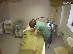 Ukrainian_Cosmetic_salon_37 Sultry Rina's Vibrant Solo Show-Pleasure at the Office Desk