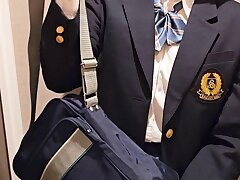 nen123kigae Exciting Night with a Hot Japanese Teen-Fingered to Bliss!