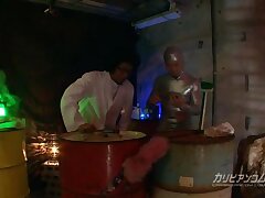 042911-683-carib Passionate Japanese Maid Finds Bliss in Rich Master's Deep Embrace