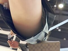 Her_black_stockings_and_short_socks_look_unusual Sizzling After-Hours Encounter-Boss & Japanese Secretary's Secret Desire