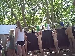 German_Festival_Shower_2 Jasmine Jae & Nadia Styles-A Steamy Trio with Harriet