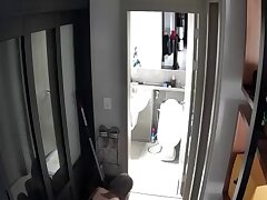 The_camera_was_facing_the_bathroom Sizzling Japanese Beauty Takes On BBC Cocks in Wild Gangbang Orgy