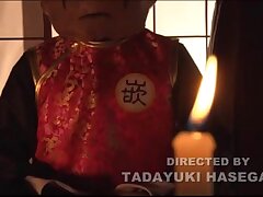 GHOV33_01 Echoing Ecstasy-Giant Dildo Thrills Her Soaking Vagina Depths