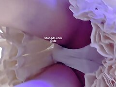 KFC_She_was_laughing_and_didnt_notice Asian Blowjob Goddess Desires Intense Passionate Pounding