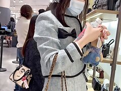 KFC_Flesh-colored_stockings_and_white_underwear Mina Nakano's Sensual Duo-Dual Pleasure, Unmatched Satisfaction