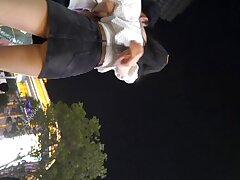 Waltz_2024_Black_Mini_Skirt Passionate Night with Miku-Her Hairy Pussy's Intense Adventure