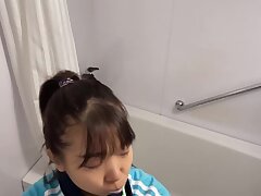 JKofuro0923 Seductive Japanese Teacher in Stockings Delivers Hot Creampie Blowjob