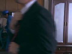 NSPS-379 Sultry Temptress in Black Stockings Teases Her Desire with Dildo