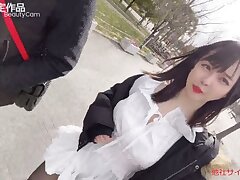 xpjzZKKS Seductive Office Lady in Japanese Stockings Delivers Steamy Pantyhose Footjob