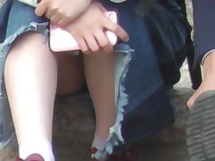 kawaiipanchira3 Sizzling Japanese Beauty Reaches New Heights with Hitachi Vibes