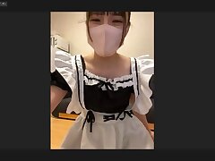 xzco0zqD Waka Moritani's Sensual Adventure with Double Dildo Delight