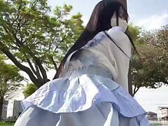 2044-2566796813cfcba6f5d Outdoor Orgy-Japanese Beauty Takes Cum-Filled Faceshot!