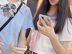 KFC_Uniform_JK_student_girl_and_classmates Seductive Asian Beauty-Unforgettable Blowjob Bliss