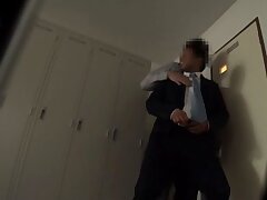 CLUB-429 Sexy Glasses Babe Takes Charge, Swallows Cum After Hot Blowjob